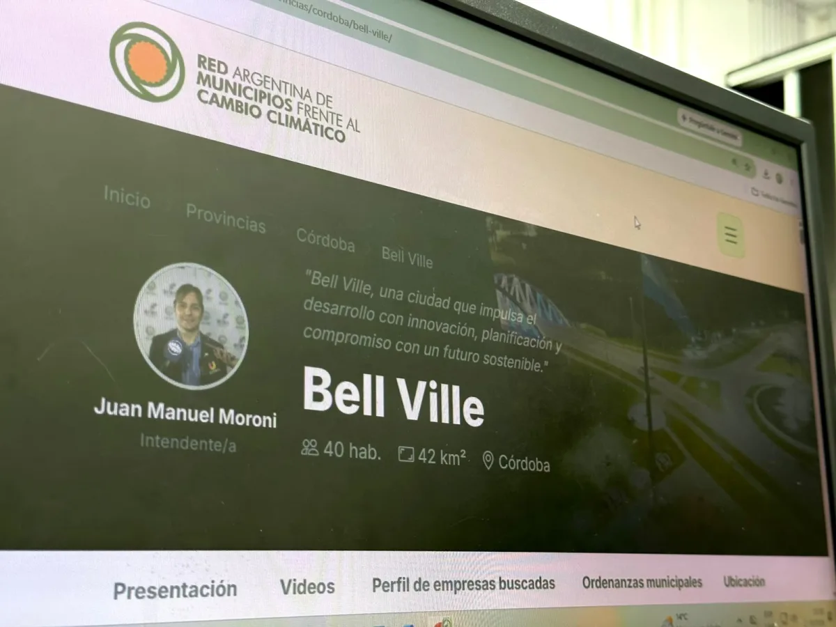 Bell Ville se suma a la plataforma Territorios para el desarrollo local