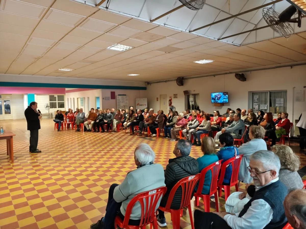 Capacitación sobre derechos para jubilados en Bell Ville
