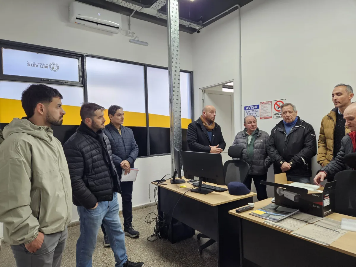 CerBell se reunió con autoridades del Centro de Monitoreo en Bell Ville