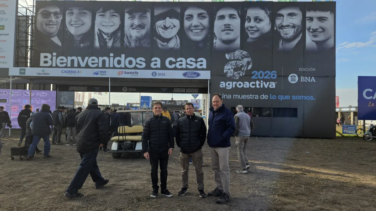 El intendente Moroni apoyó a productores en AgroActiva 2026