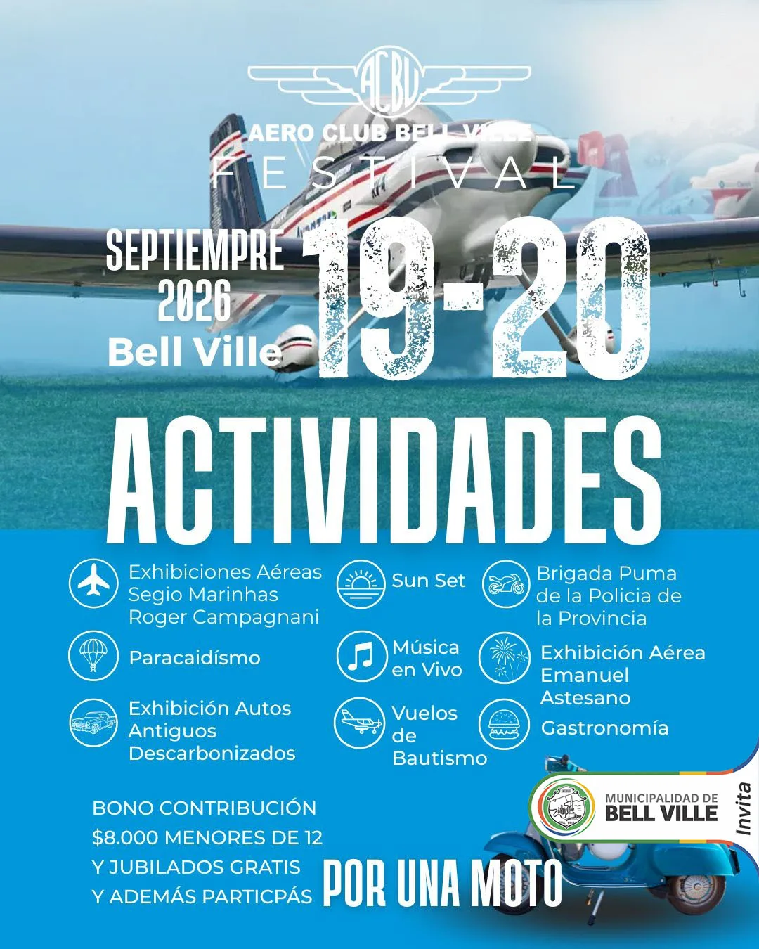 Festival Aéreo 2026: actividades y sorteos para los asistentes