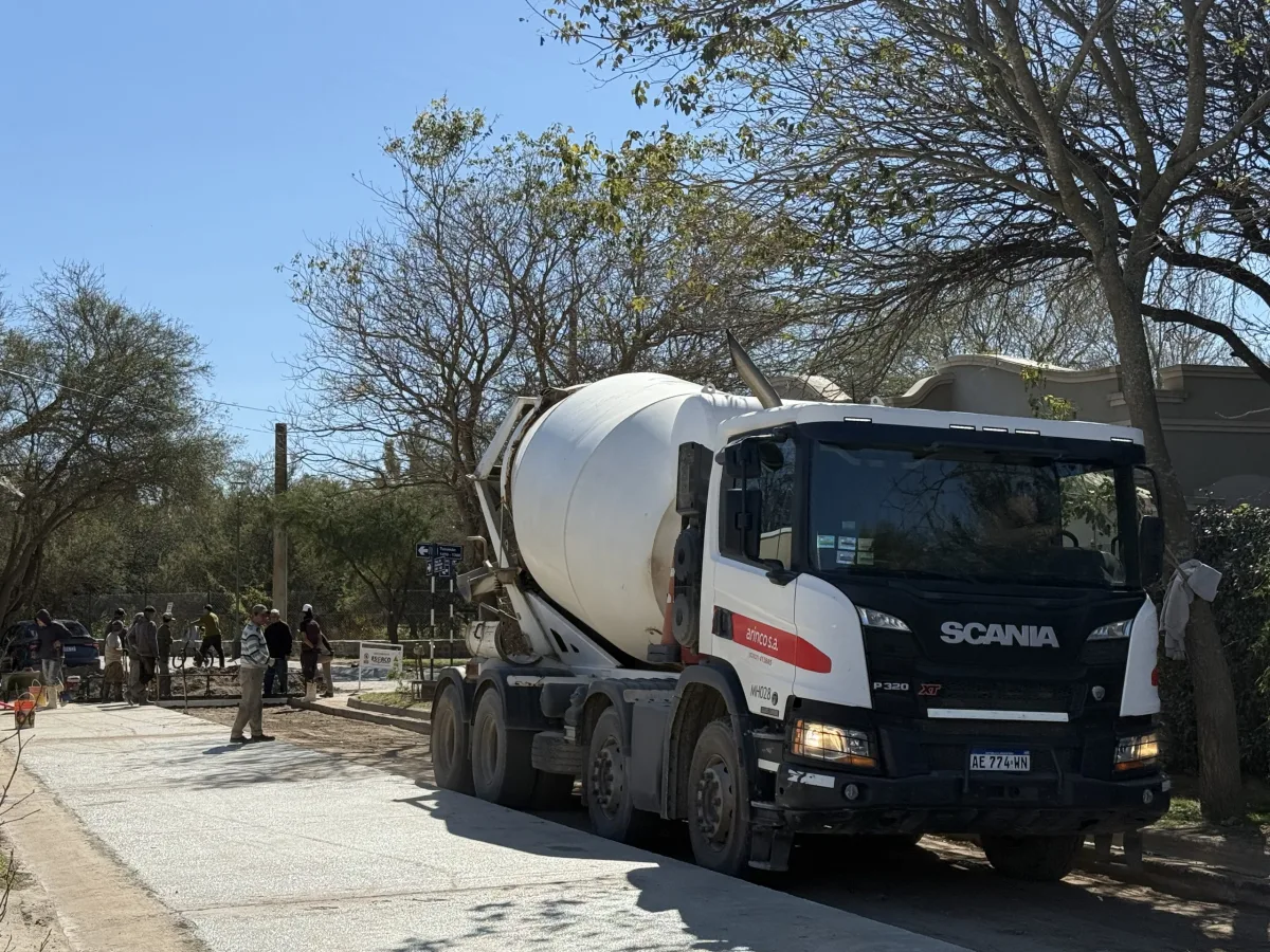 Finalizó la pavimentación de la calle Honduras en Bell Ville