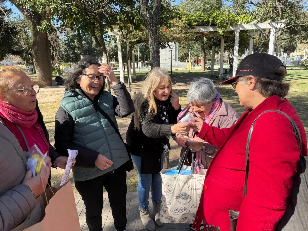 Intervención urbana en Bell Ville promueve reciclaje y creatividad