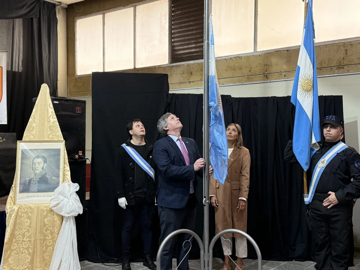 La ciudad conmemoró al general San Martín en su aniversario de fallecimiento
