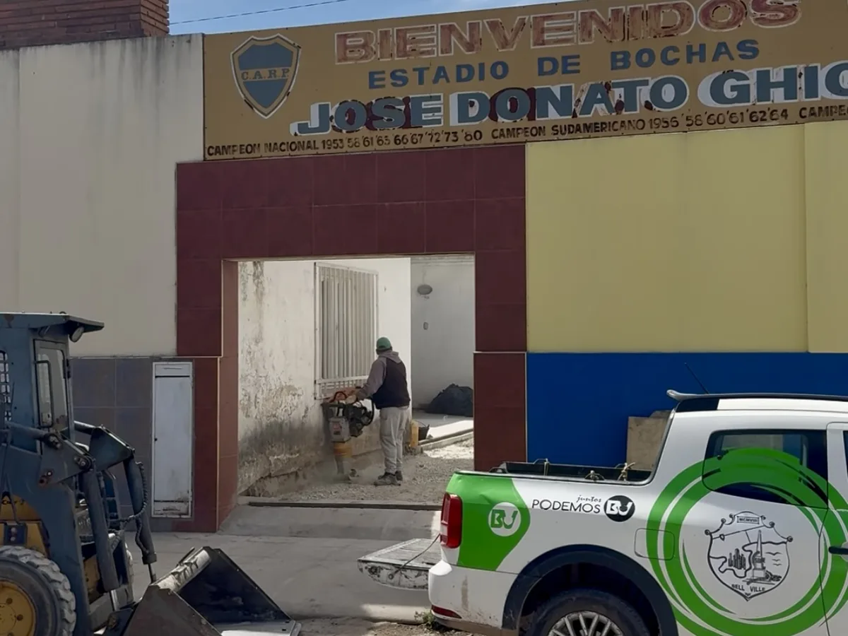 La Municipalidad mejoró el acceso al estadio de bochas del River