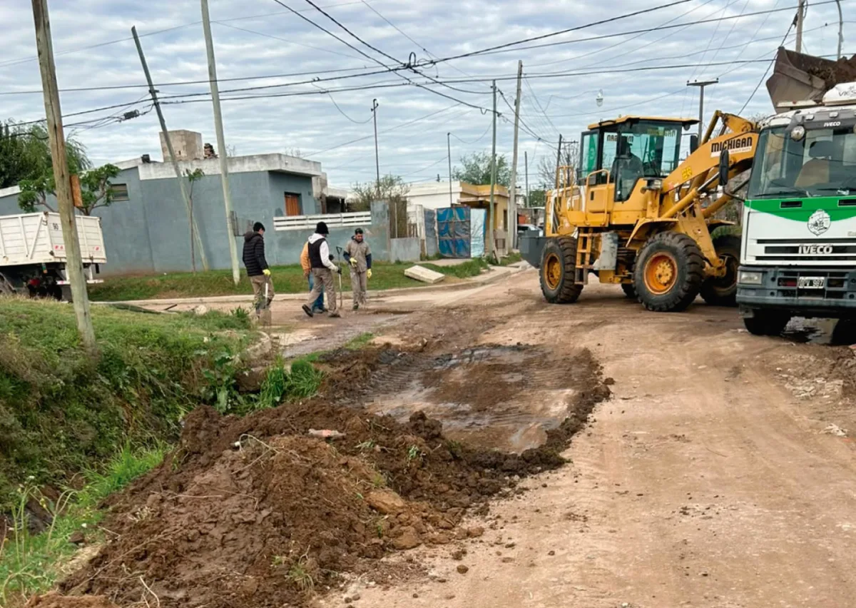 Mantenimiento de desagües y canales en Bell Ville