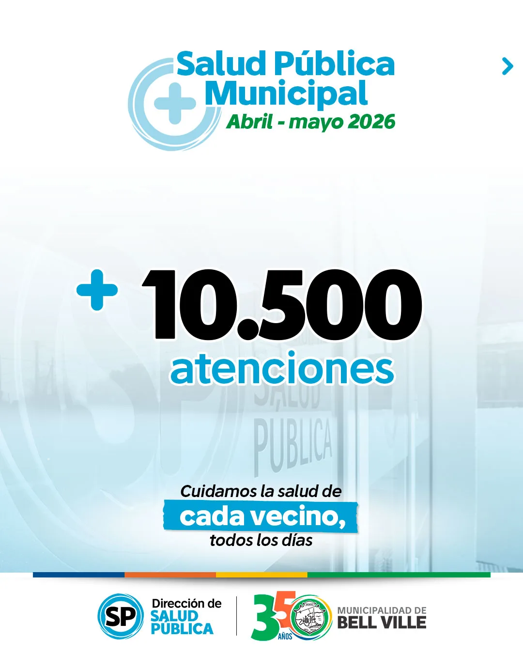 Más de 10.000 atenciones en el sistema de salud municipal