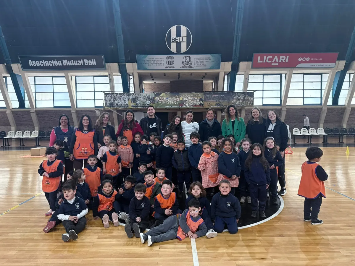 Niños de la Escuela Ponciano visitaron el Club Bell