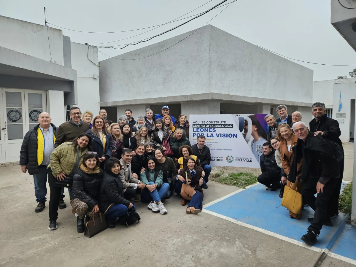 Nuevo centro oftalmológico mejorará atención en Bell Ville