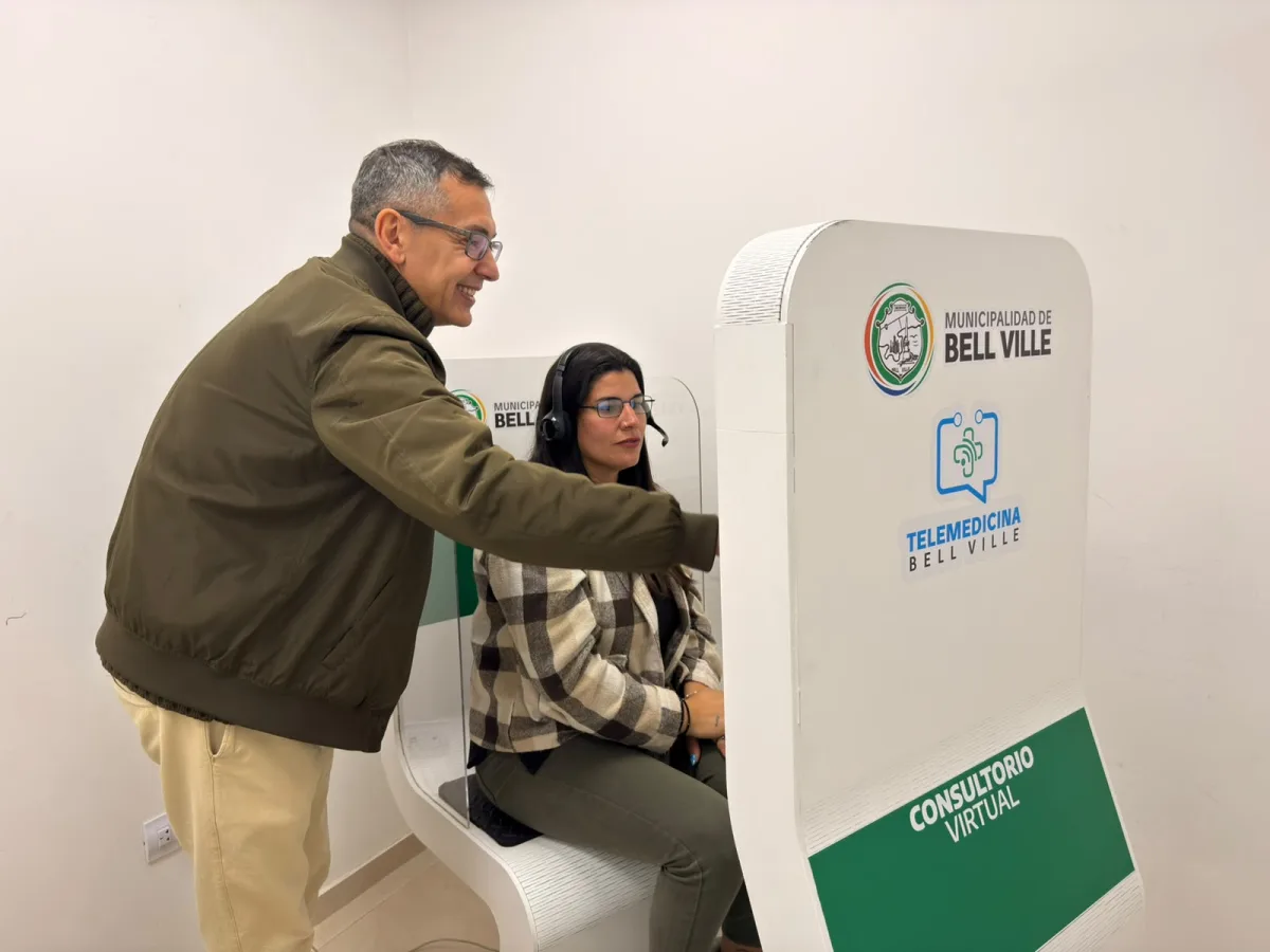 Nuevo tótem de telemedicina en Bell Ville facilita consultas médicas