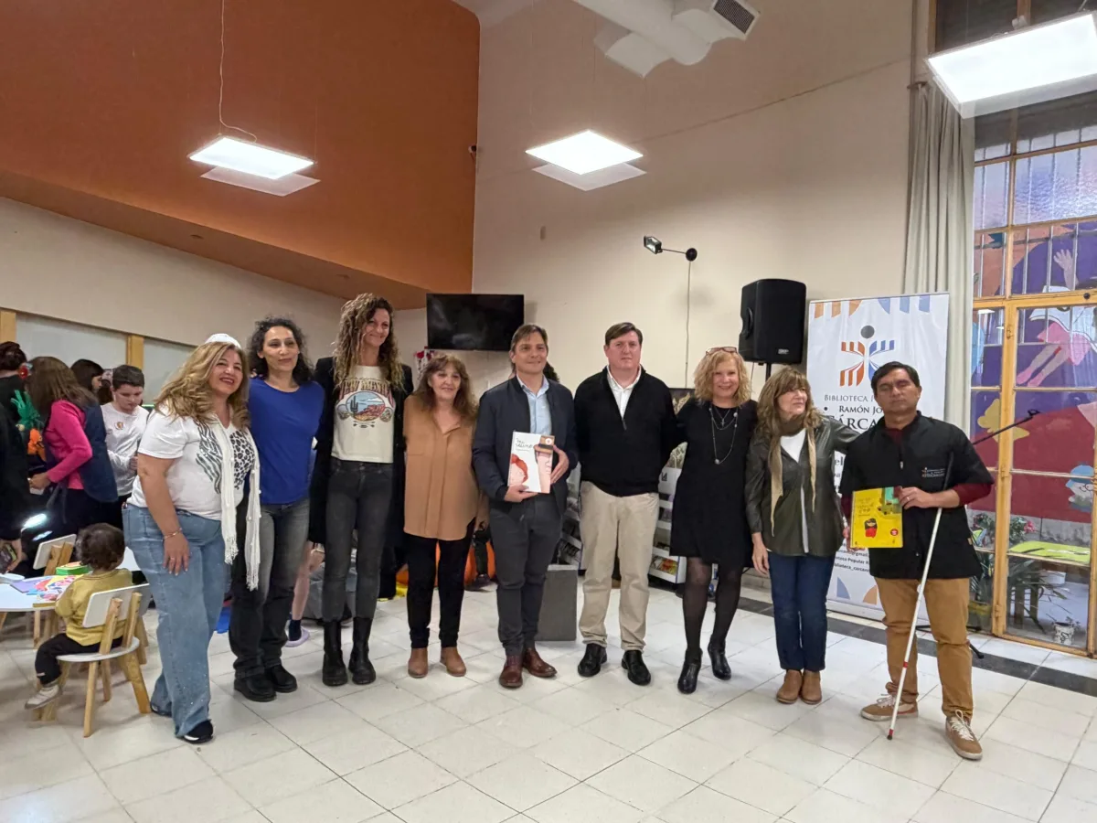 Reinauguran espacio de lectura para niños en la biblioteca Cárcano