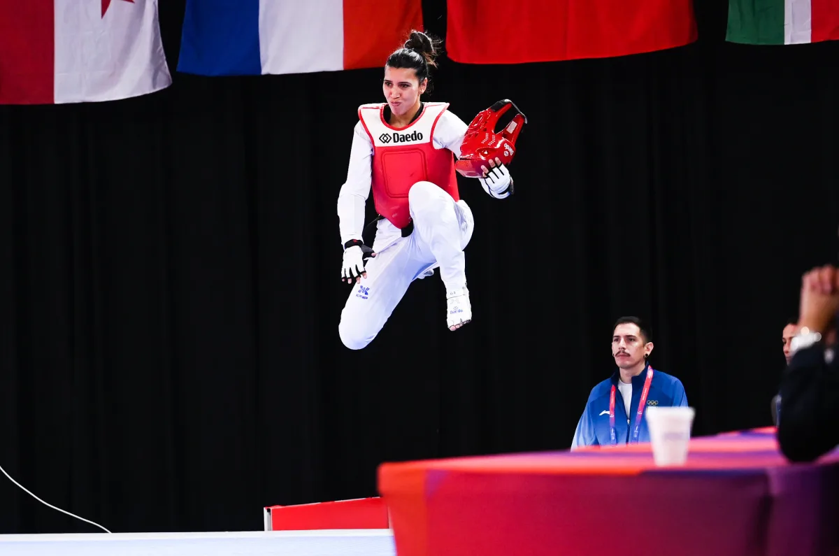Brenda Ruiz Díaz ganó bronce en taekwondo en Santa Fe 2026