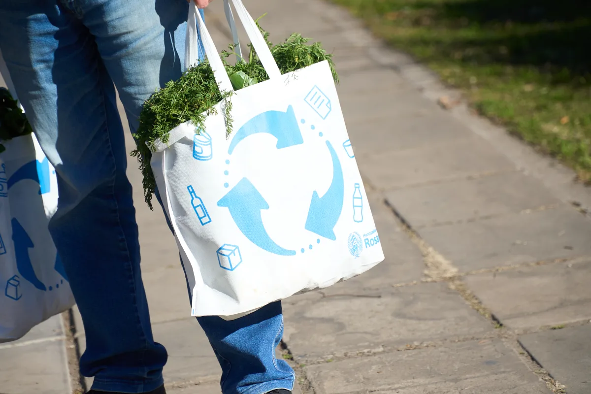Canje de reciclables en la Plaza del Foro este viernes