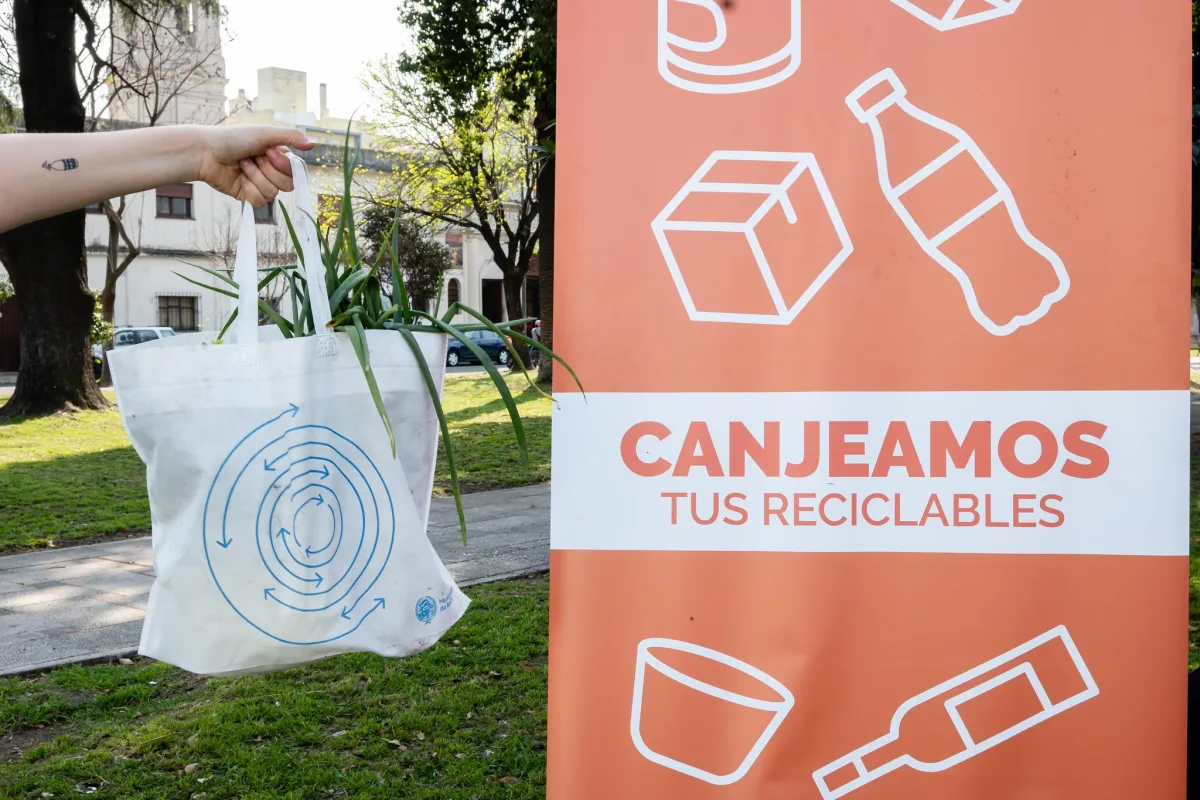 Canjes de reciclables en Rosario: primer evento del 2026