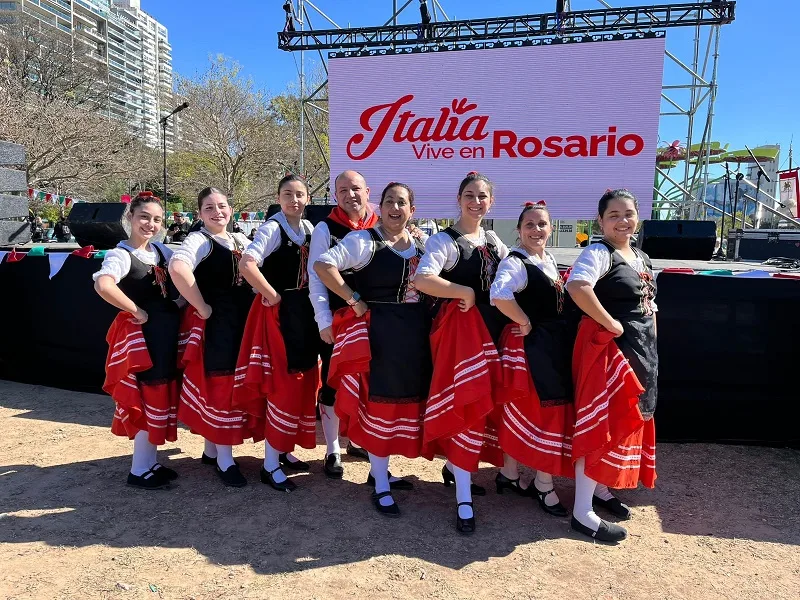 Celebración cultural italiana en Rosario reunió a la comunidad