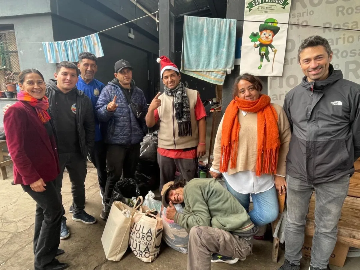 Donaciones de Auckland apoyan a personas en situación de calle en Rosario