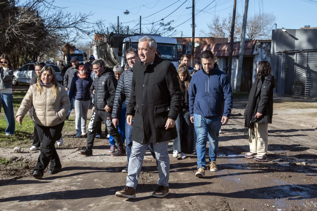 Empalme Graneros: inicio de obras para transformar el barrio