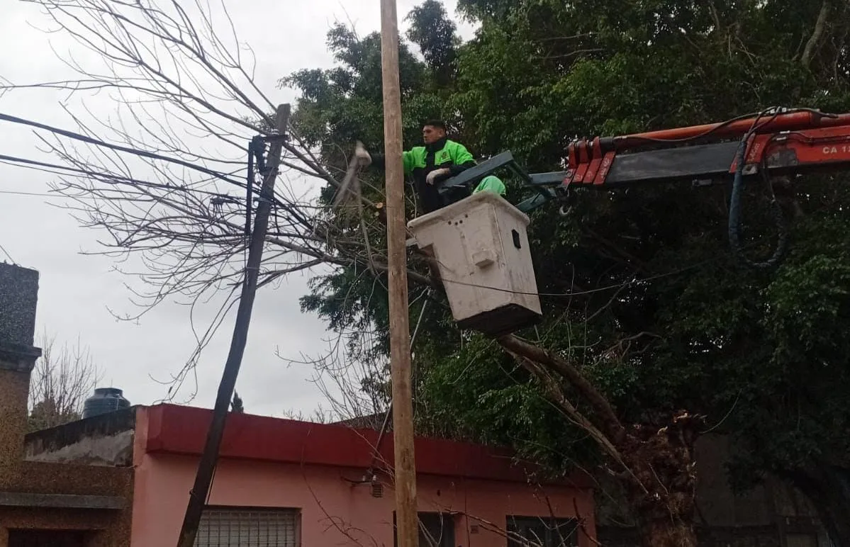 Intervenciones en Rosario tras tormentas de agosto