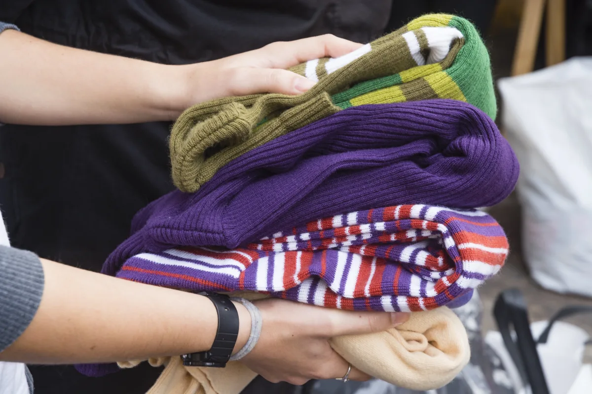 Jornada solidaria para recolectar ropa en Rosario