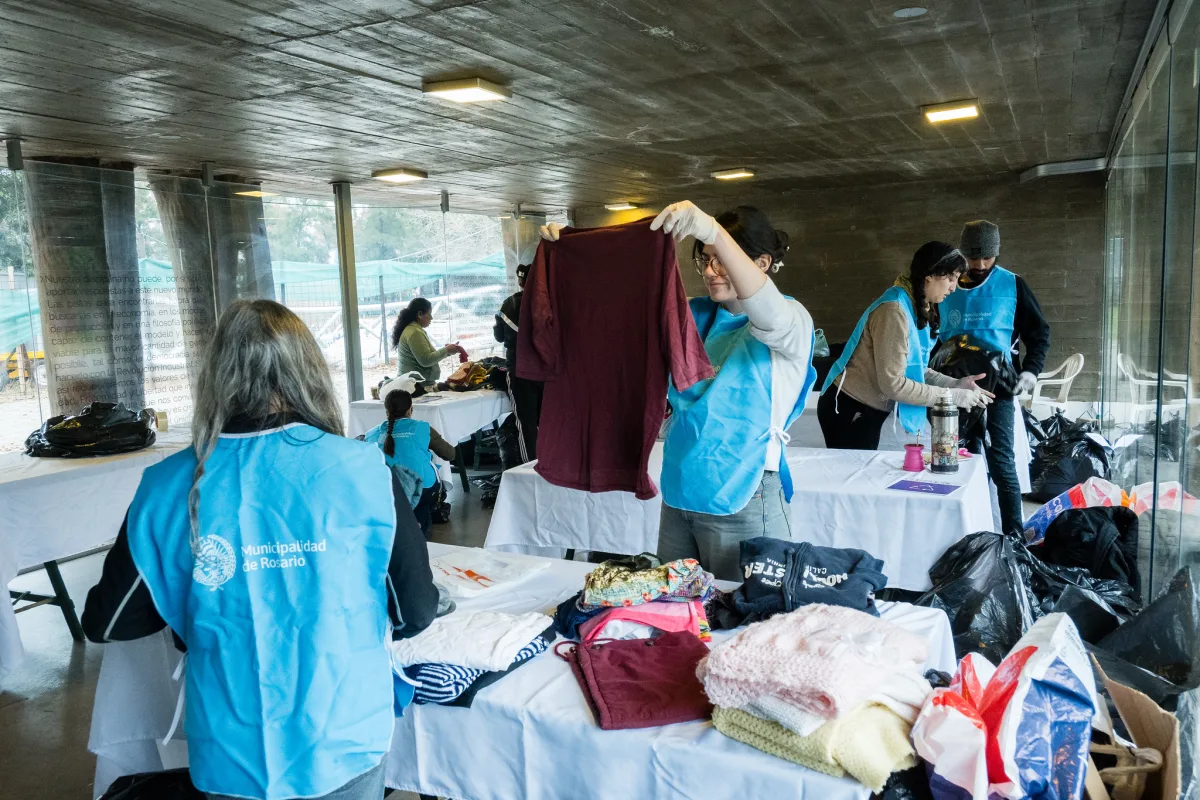 Más de mil kilos de ropa recolectados para ayudar a quienes lo necesitan