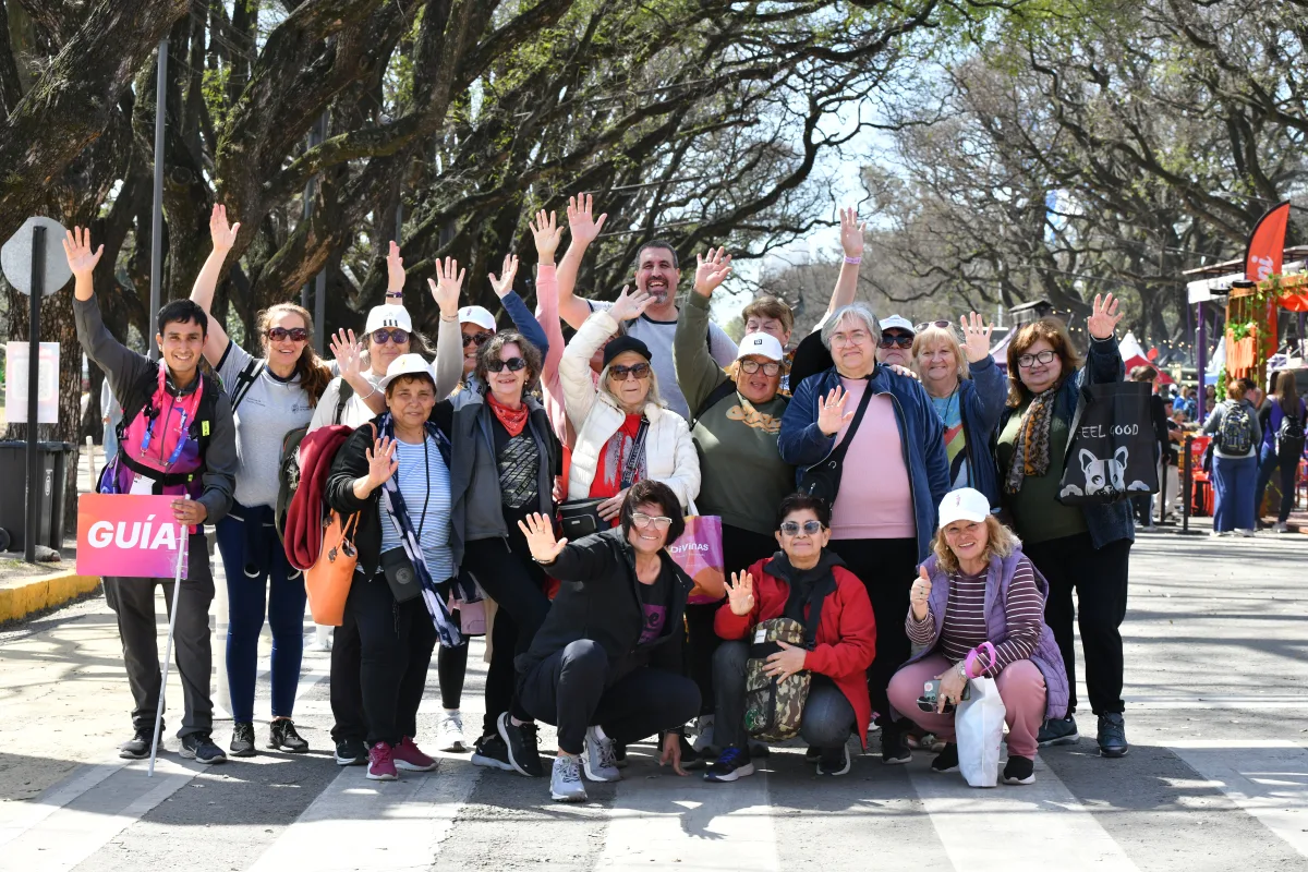 Mujeres mayores disfrutaron los Juegos Suramericanos en Rosario