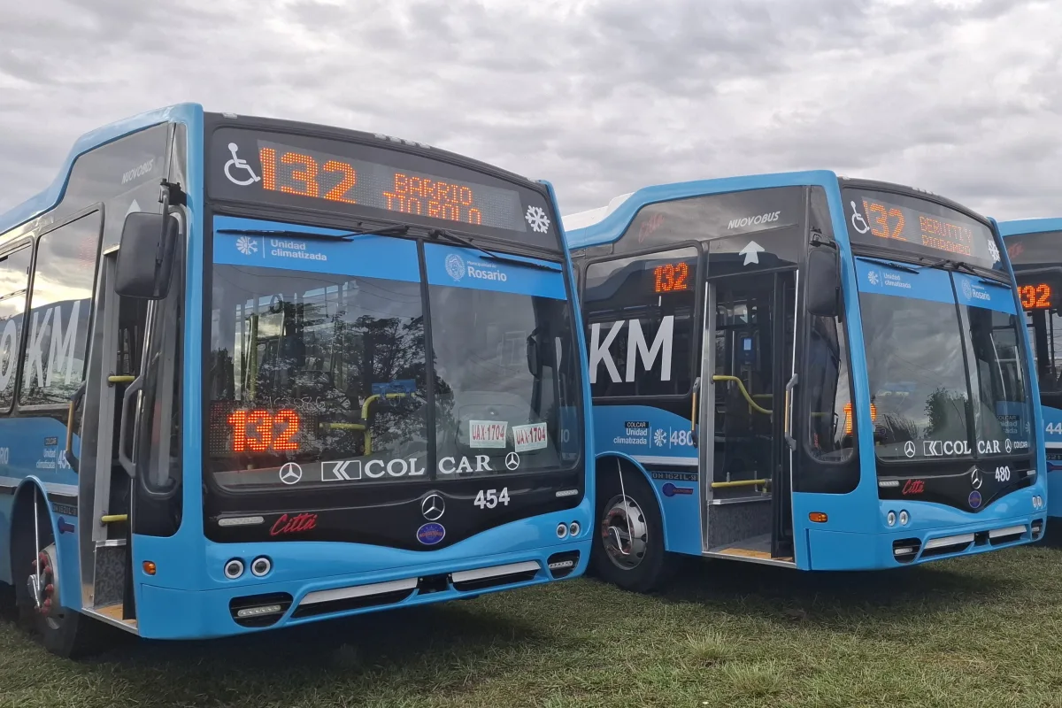 Renovación de colectivos en Rosario: flota más nueva para 2026
