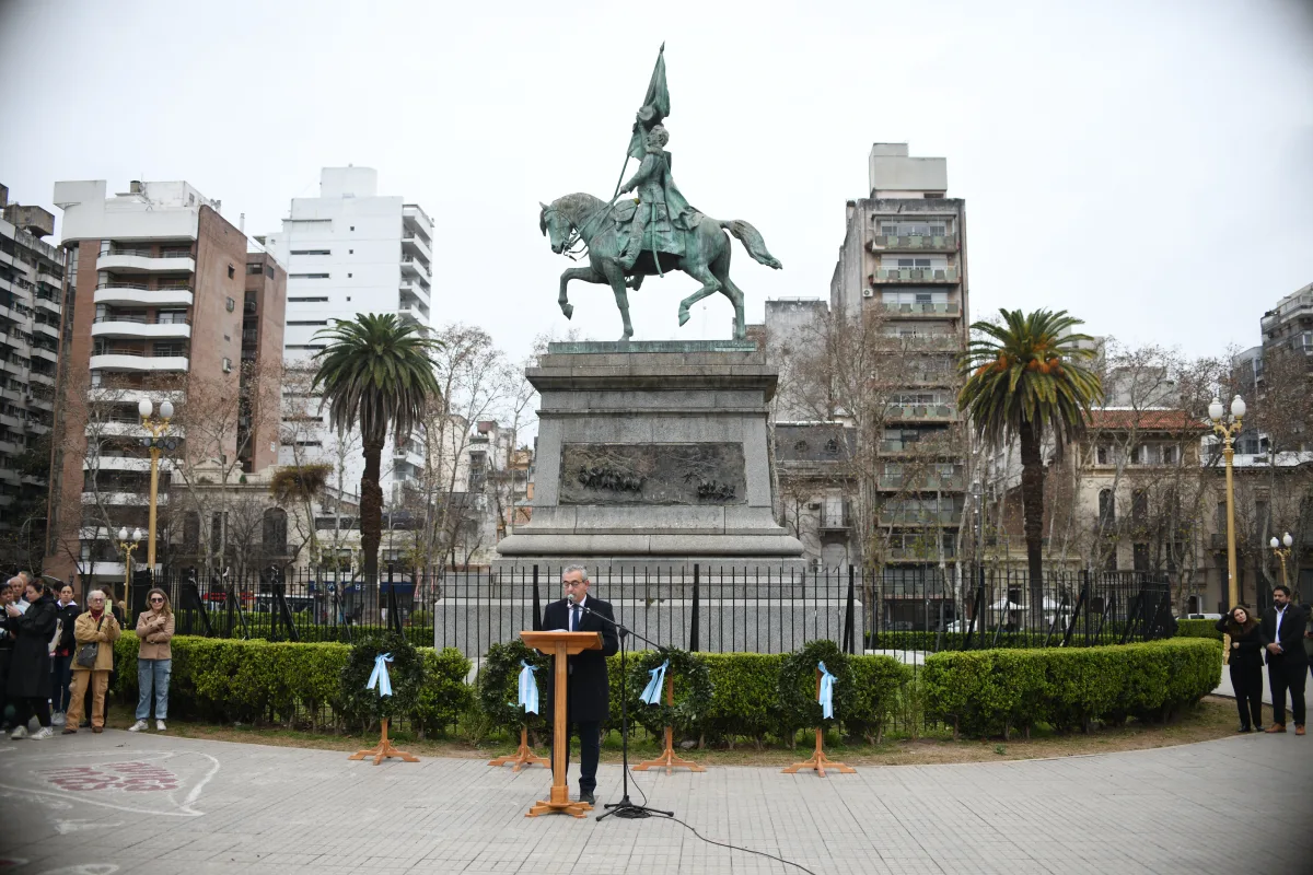 Rosario conmemora a San Martín y destaca su legado de grandeza