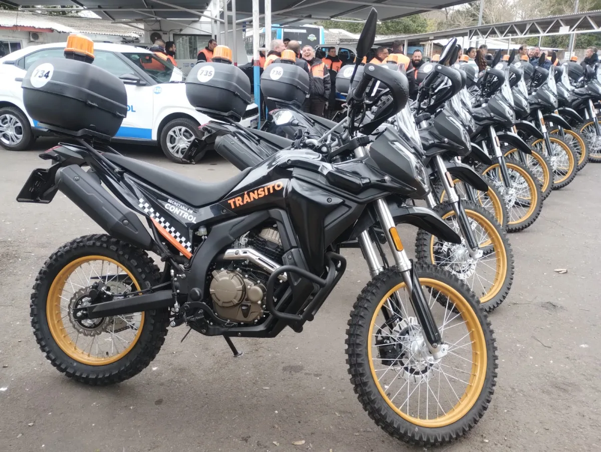 Rosario refuerza controles de tránsito con nuevas motocicletas