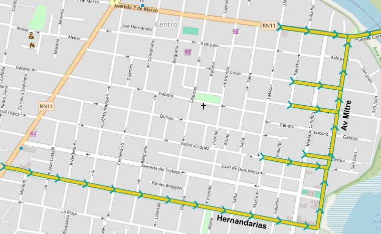 Modificaciones en el acceso al Puente Carretero desde el 31 de agosto
