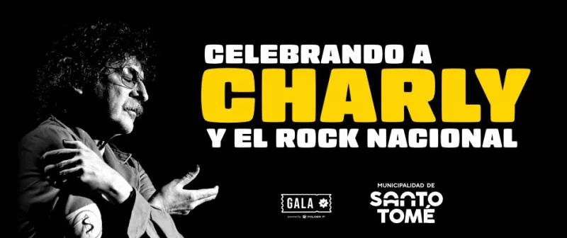Recital por el cumpleaños de Charly García en Santo Tomé