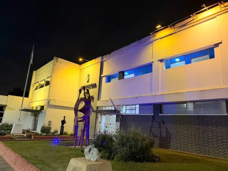 Santo Tomé iluminó su municipalidad por el TDAH