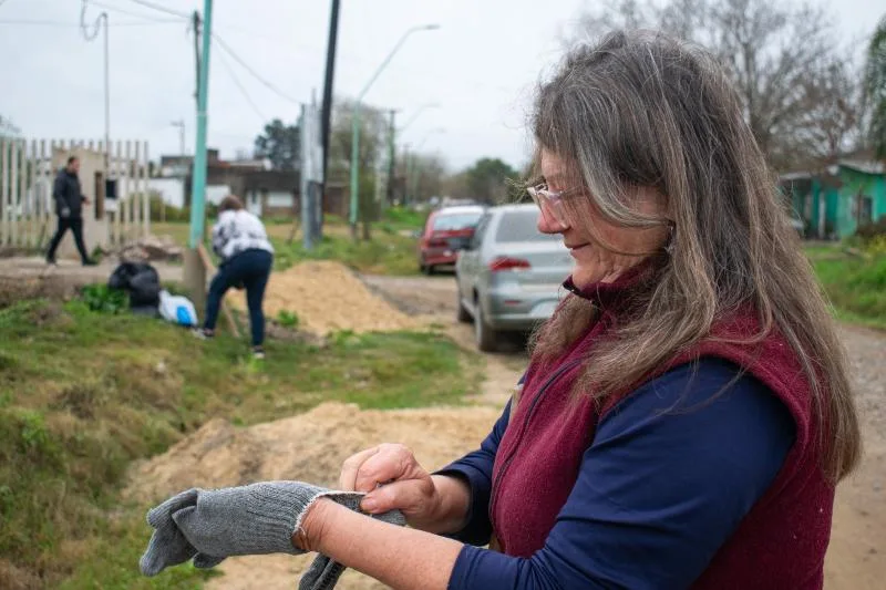 Villa Luján realizó jornada de limpieza con vecinos y funcionarios