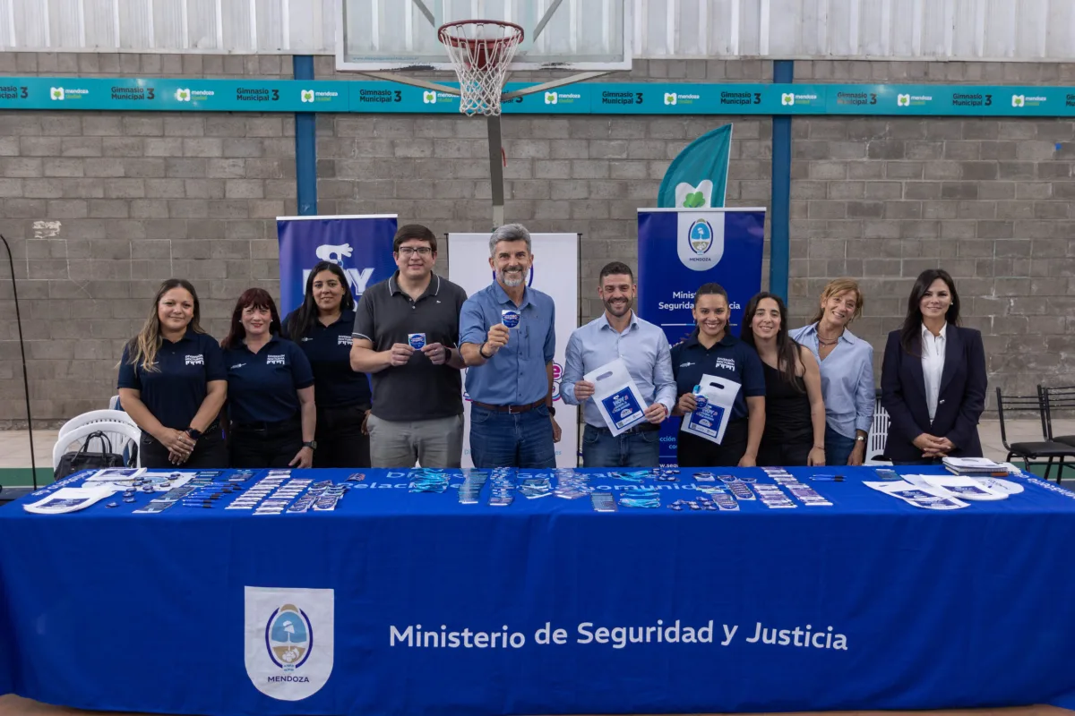 Convive Seguro ofreció servicios y capacitaciones en el Gimnasio Nº3