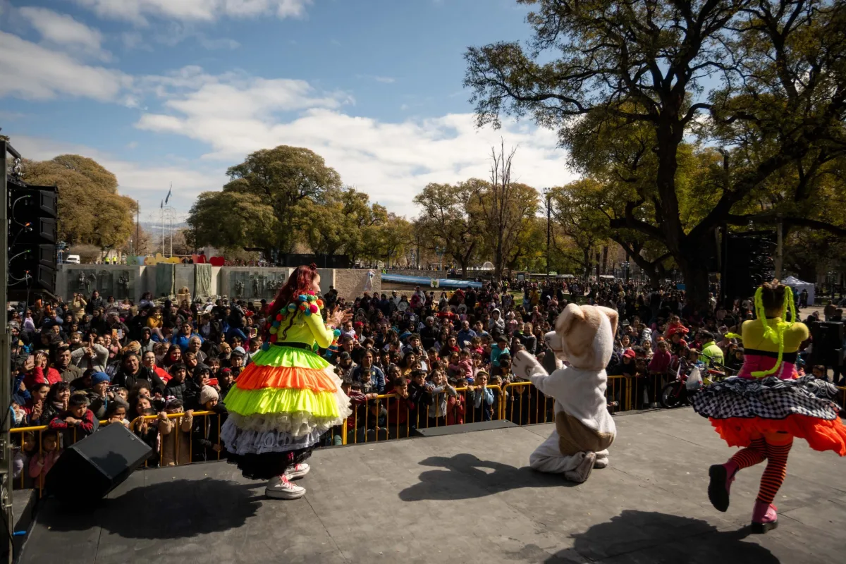 Más de 7.000 personas disfrutaron del Día de la Niñez en Mendoza
