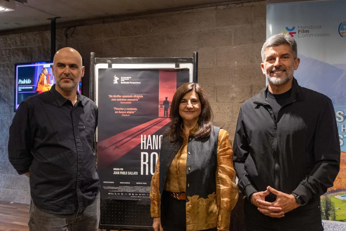 Mendoza se proyecta internacionalmente con la película Hangar Rojo