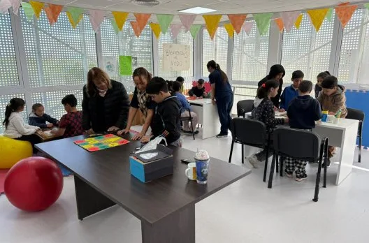 Actividades primaverales en las clases de apoyo escolar