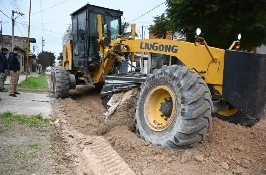 Avanza el asfaltado en Gualeguaychú: calles López y Hernández en obras