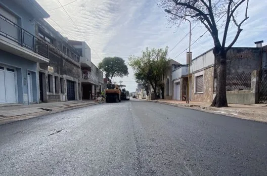 Calle Andrade entre Rucci y Aguado reabrió tras obras de mejora