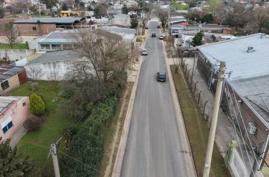 Calle Perigán renovada: se completó la reconstrucción estructural