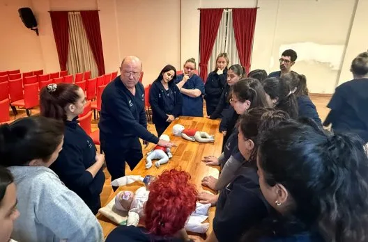 Capacitación en RCP para enfermería municipal en Gualeguaychú