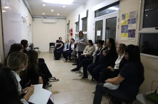 Capacitación en violencia de género para el CAPS Patico Daneri