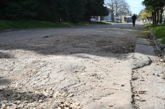 Comienza la reconstrucción de calle Perigán en Gualeguaychú