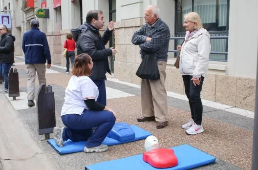 Controles de salud y capacitaciones en el Día Mundial del Corazón