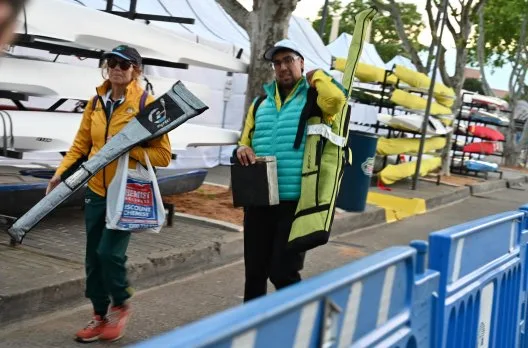 Deportistas internacionales disfrutan del Mundial de Canotaje en Gualeguaychú