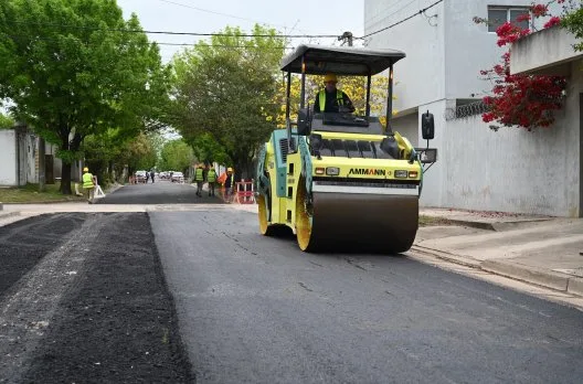 Finalizó la pavimentación de calle Avellaneda en Gualeguaychú