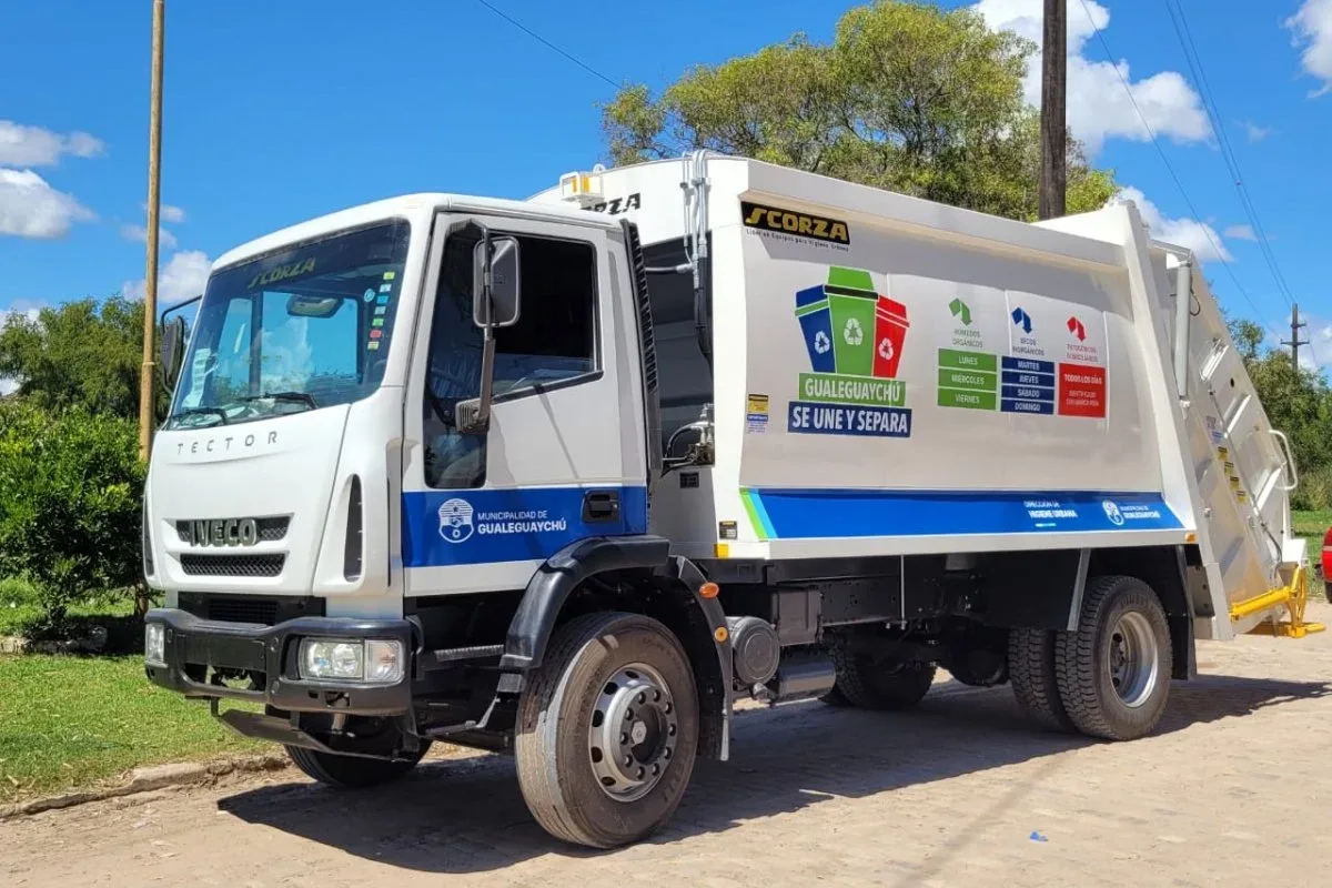 Gualeguaychú implementa recolección diferenciada de residuos