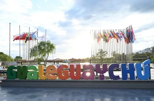 Gualeguaychú recibe el Mundial de Canotaje con ceremonias y competencias