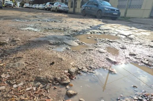 Inician obras de reconstrucción en calle Alem de Gualeguaychú
