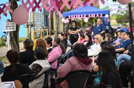 Jornada de prevención del cáncer de mama en el CAPS San Francisco