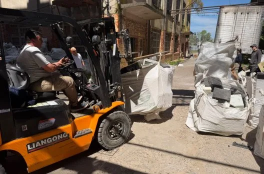 Más de 28.000 kilos de residuos electrónicos se reciclaron este año